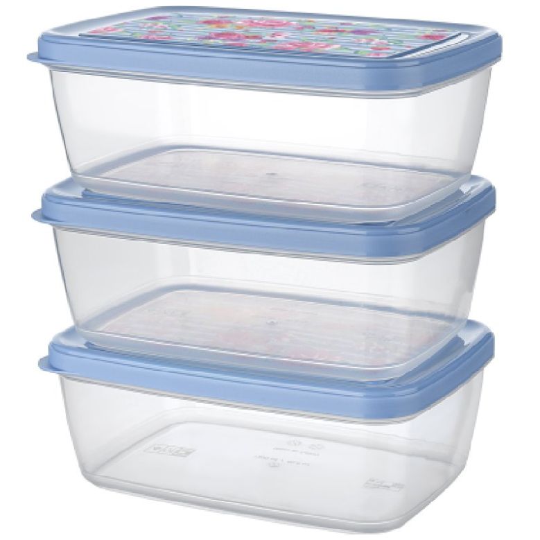 Juego de 3 Herméticos Aria 850 Ml Titiz