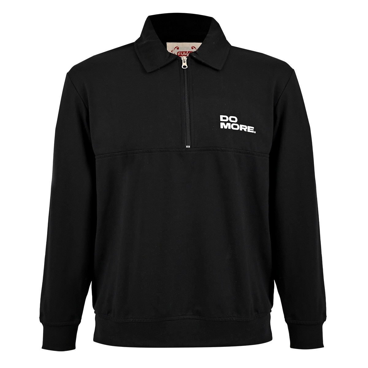 Sudadera Cuello Polo Cierre Medio Fukka para Hombre