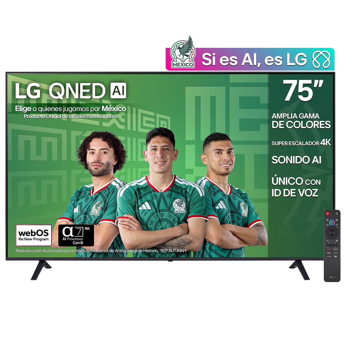 Pantalla LG de 75 Pulgadas