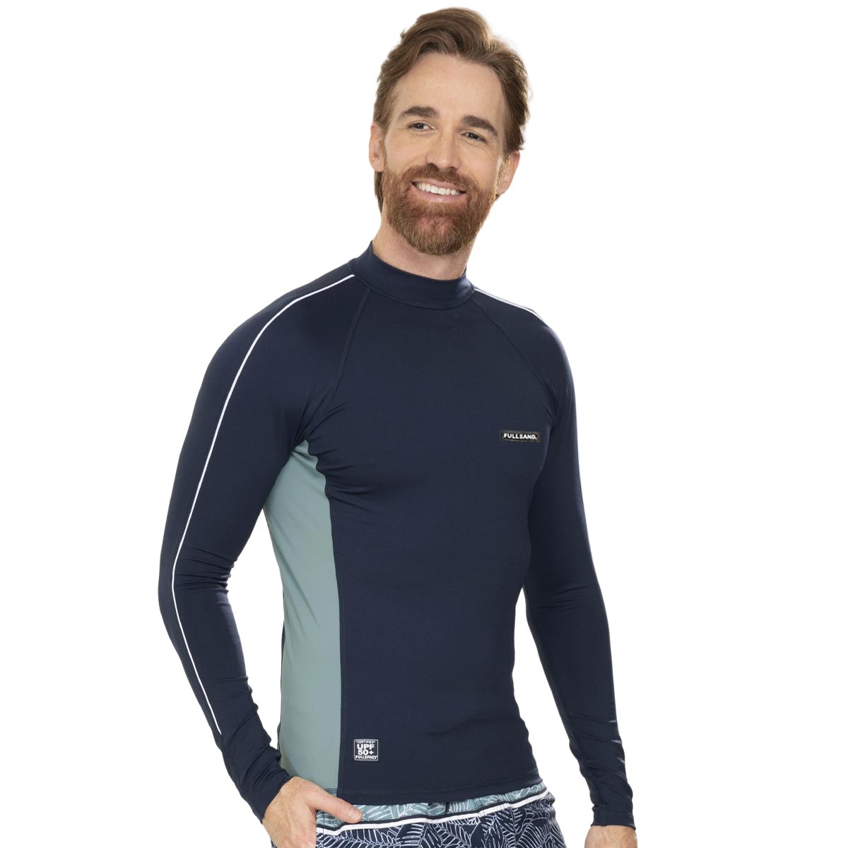 Playera con Tecnología Protección Solar Fullsand Manga Larga para Hombre