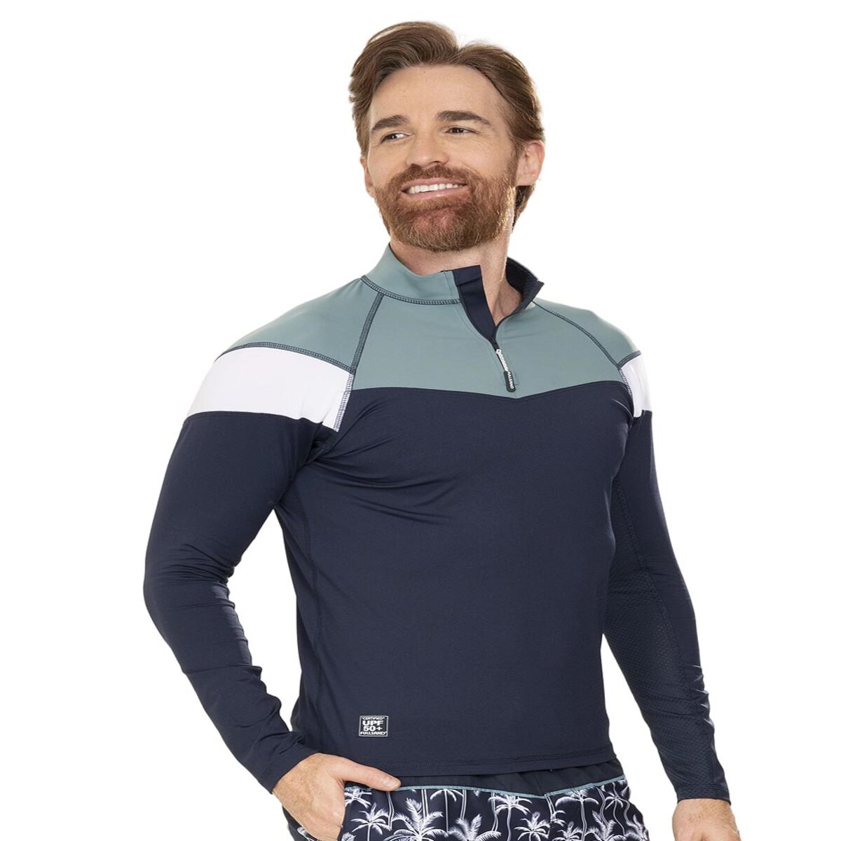 Playera con Tecnología Protección Solar Fullsand Manga Larga para Hombre