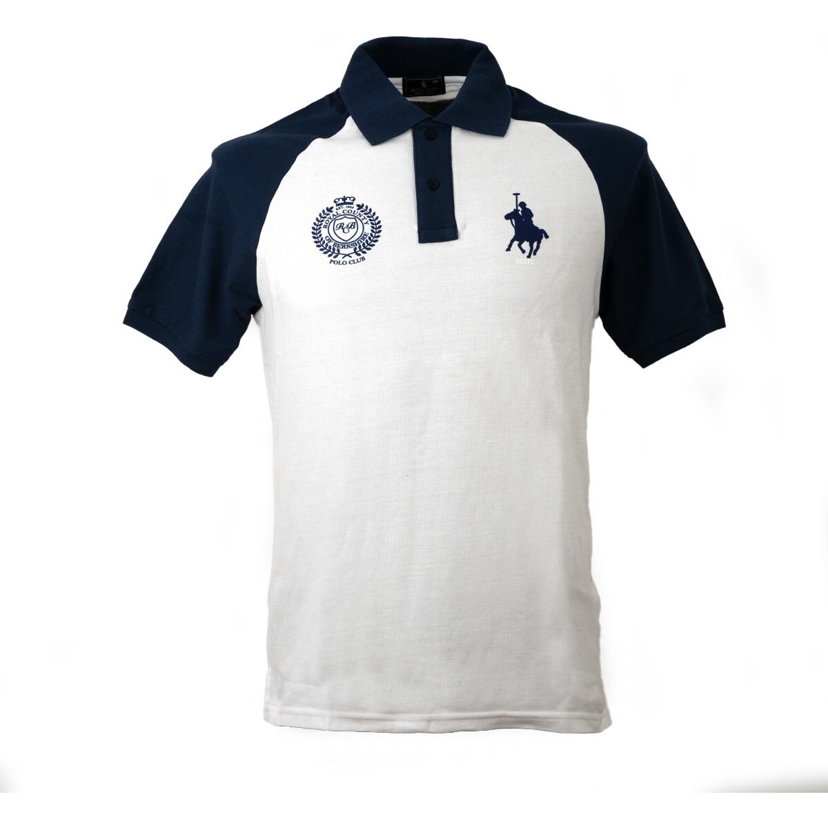 Playera Polo Manga Corta Contraste Polo Club para Hombre