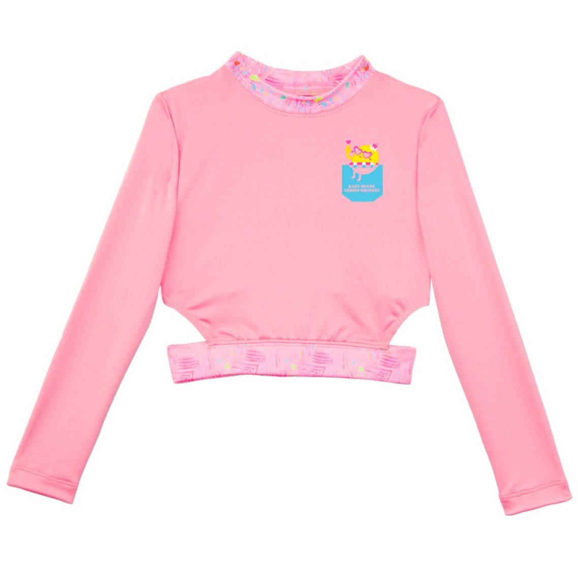 Traje de Baño Crop Manga Larga Skysoul para Niña