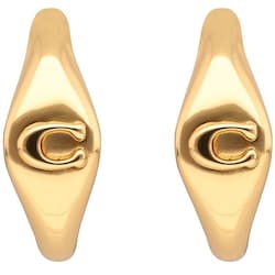 coach-aretes-dorado-pulido