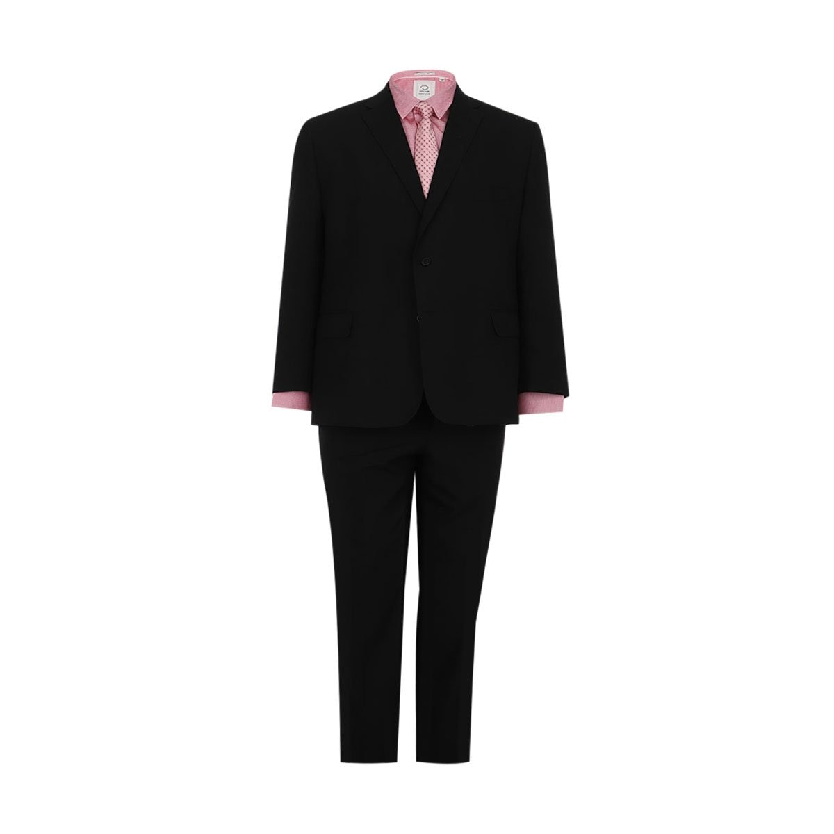 Traje Negro Carlo Corinto para Hombre Plus