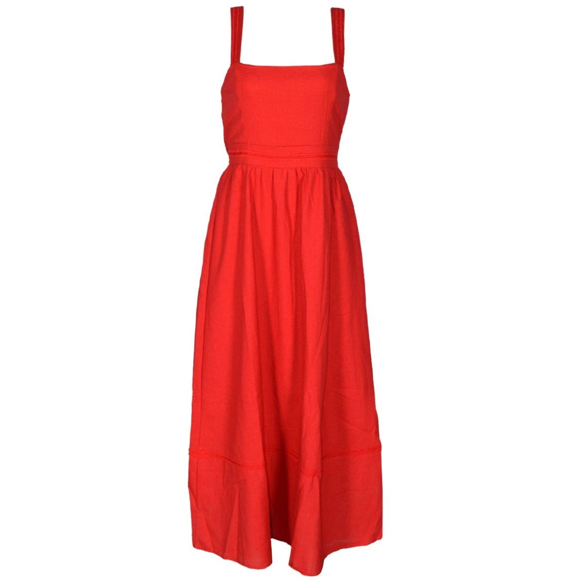 Vestido Largo con Smock Philosophy Jr Collec para Mujer Casual