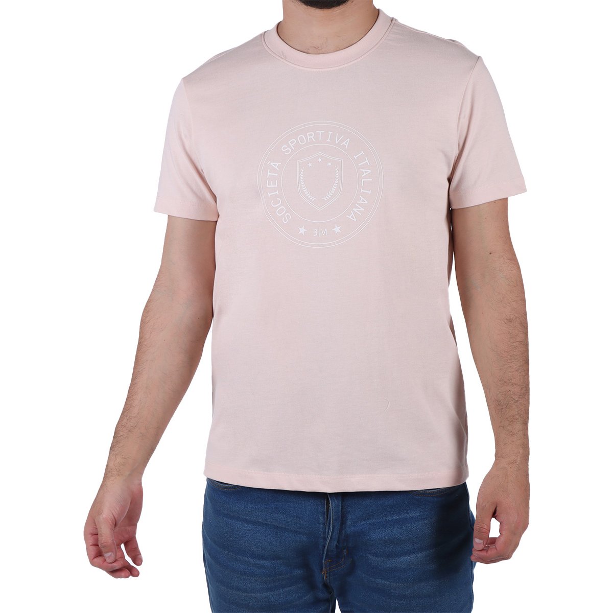 Playera Manga Corta Gráfico Deportivo Bruno Magnani Hombre