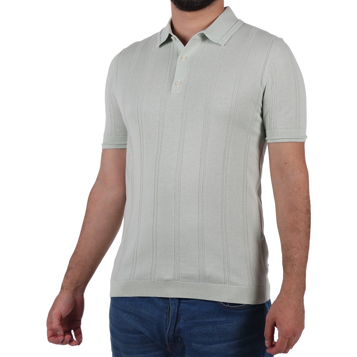 Playera Polo Tejido Suave Bruno Magnani para Hombre
