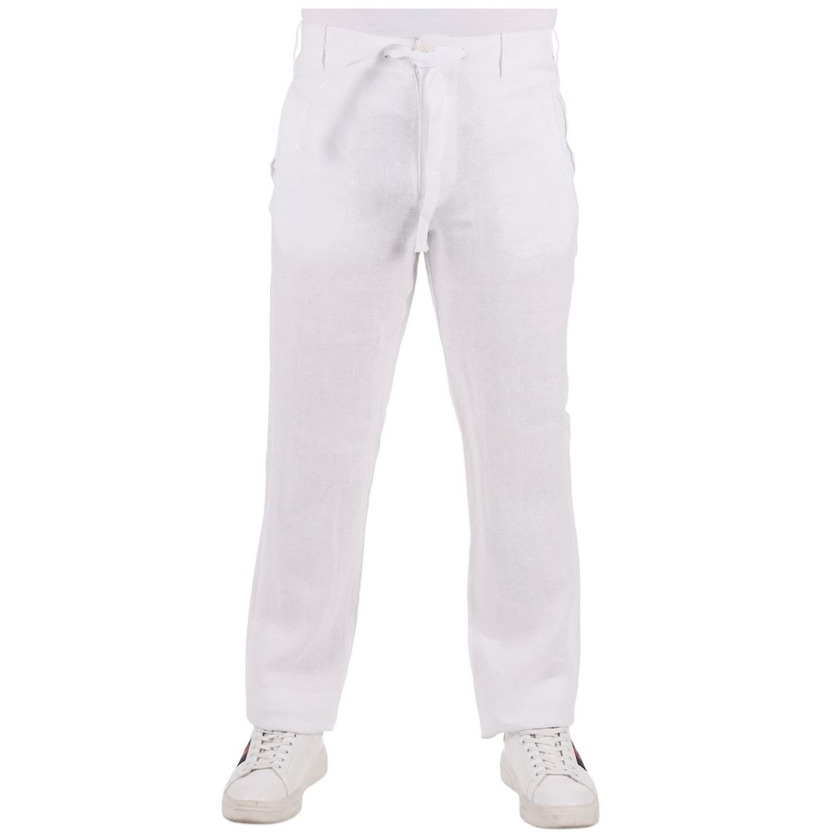 Pantalón 100% Lino J.opus con Jareta para Hombre