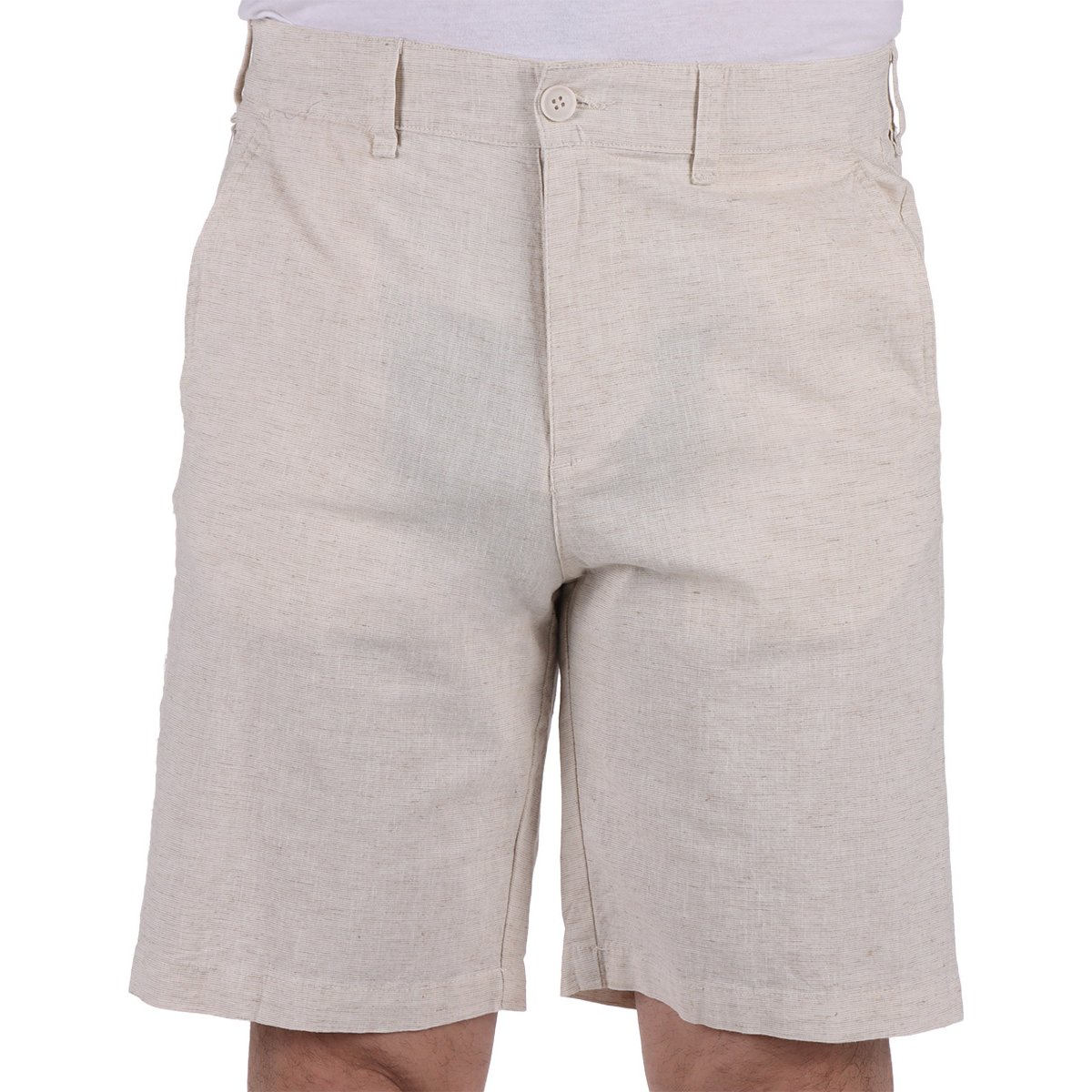 Bermuda Lino Diseño Clásico Corte Regular J.opus Hombre
