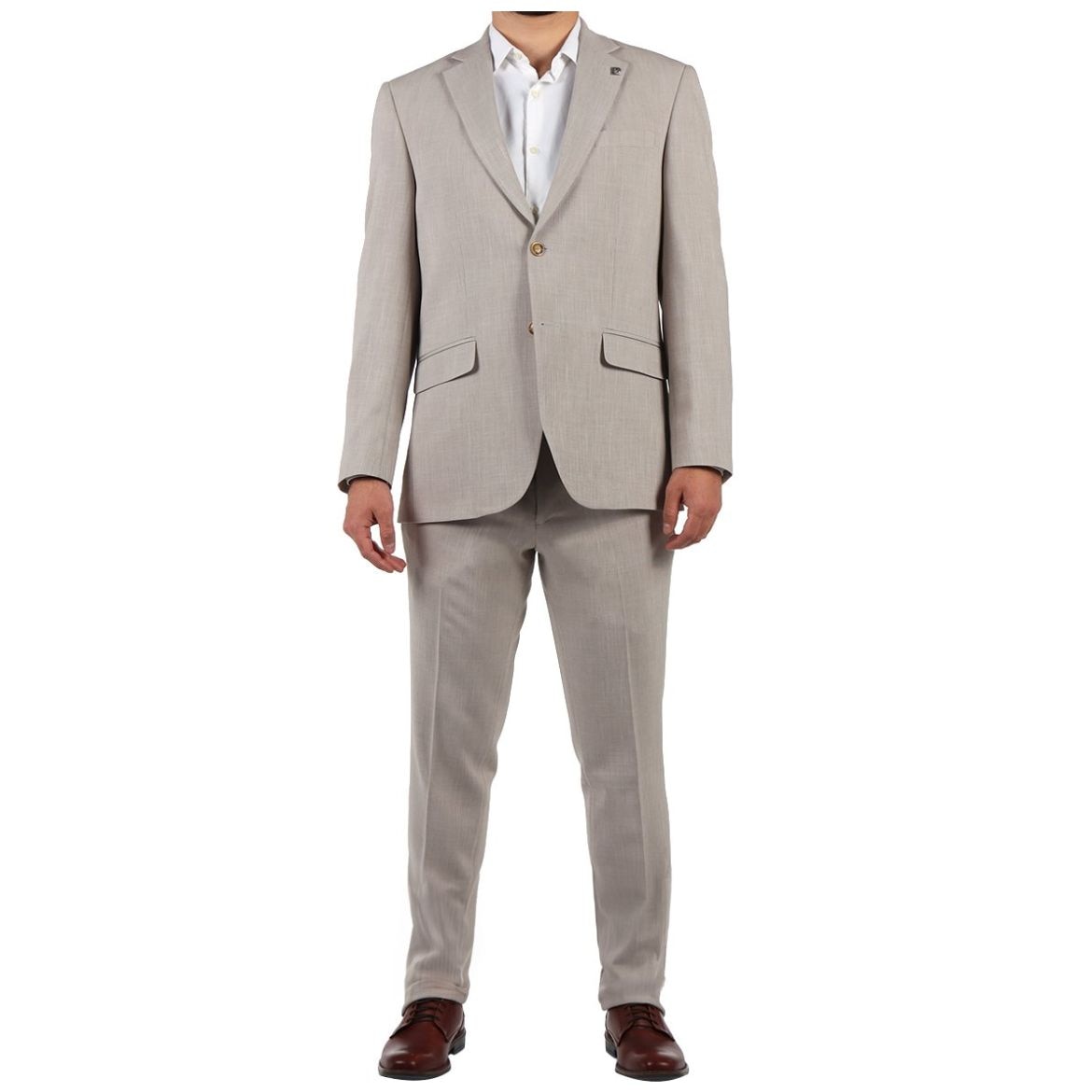 Traje Gris Regular Fit Pierre Cardin para Hombre