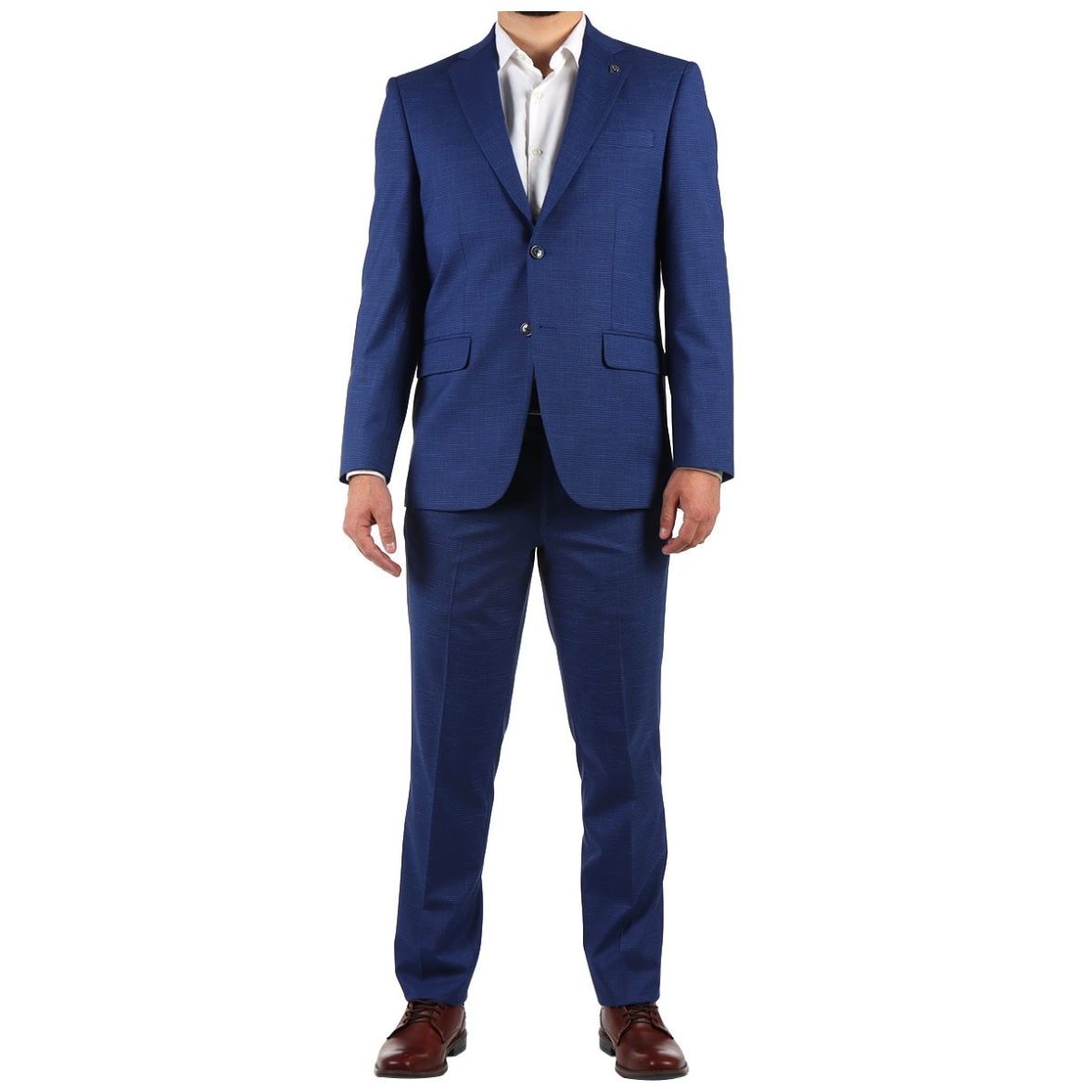 Traje Azul Contemporáneo Modern Fit Pierre Cardin Hombre
