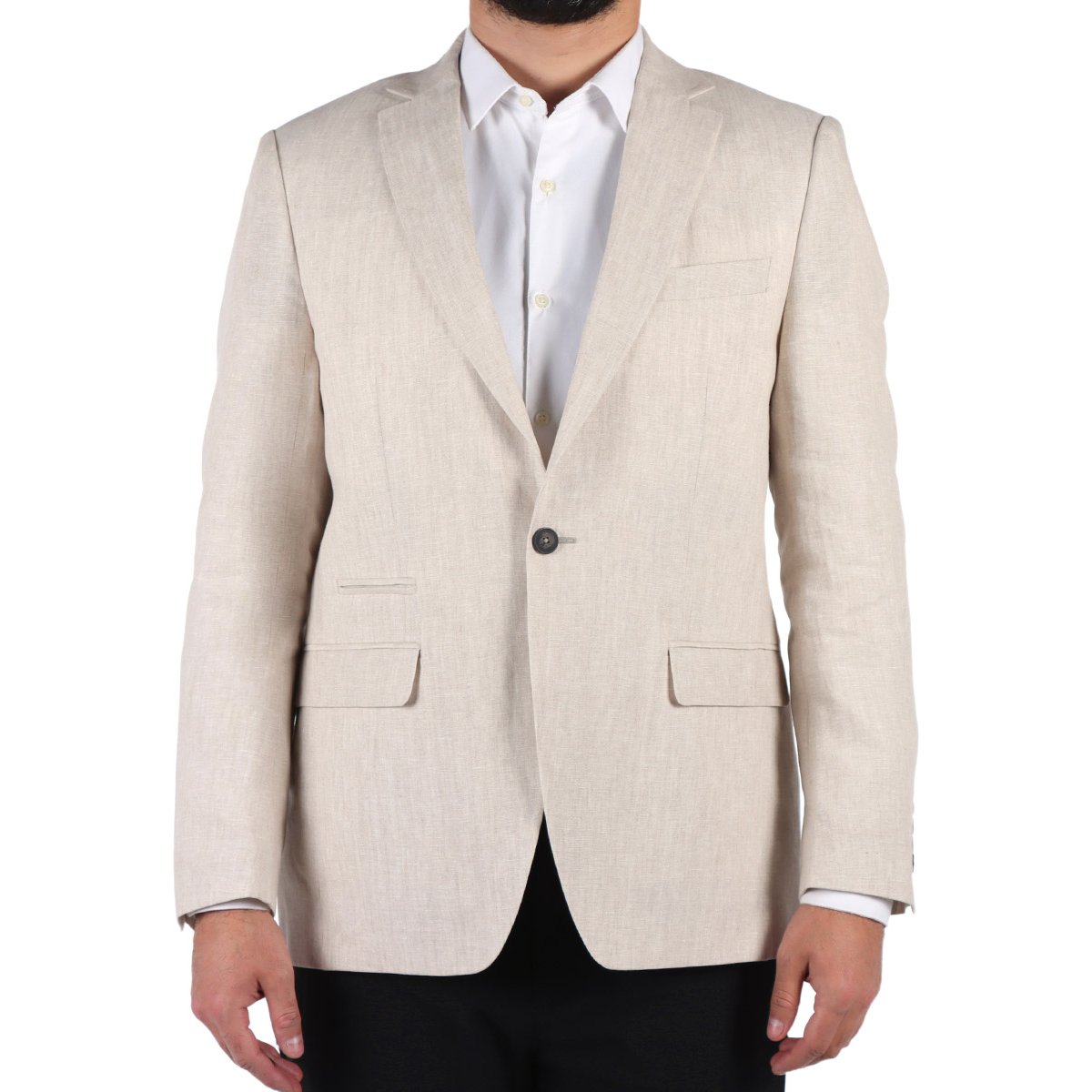 Saco Formal Lino Diseño Clásico Lmental para Hombre