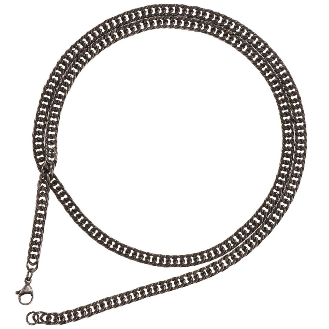 Collar Cadena Acero Inoxidable Level 26 Hombre