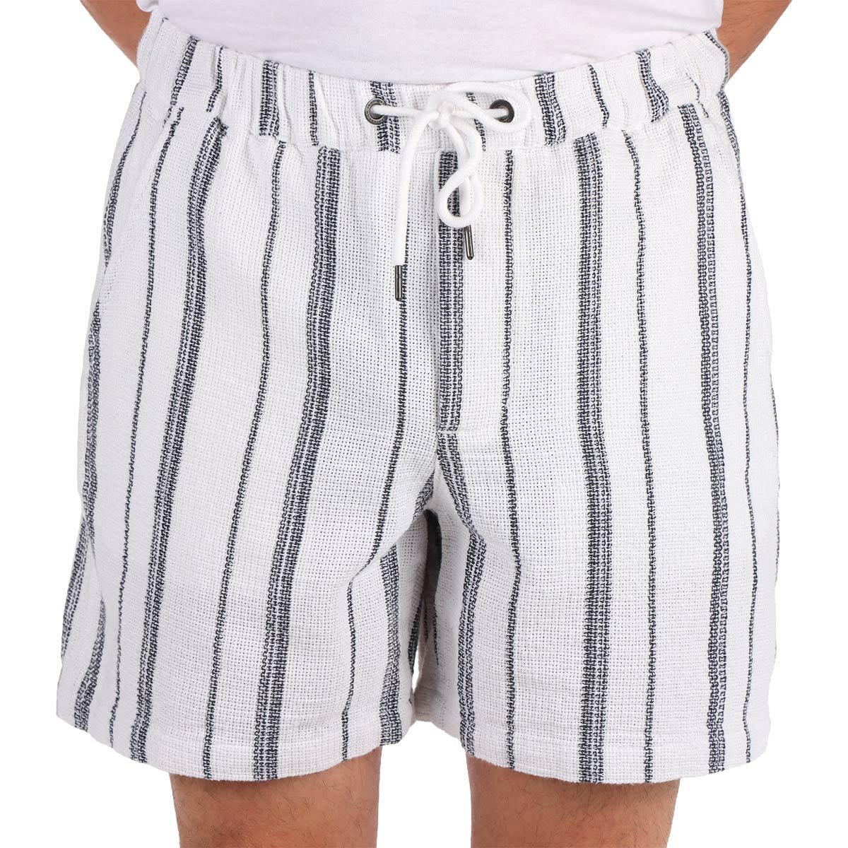 Bermuda de Rayas Casual Verano Jeanious Hombre