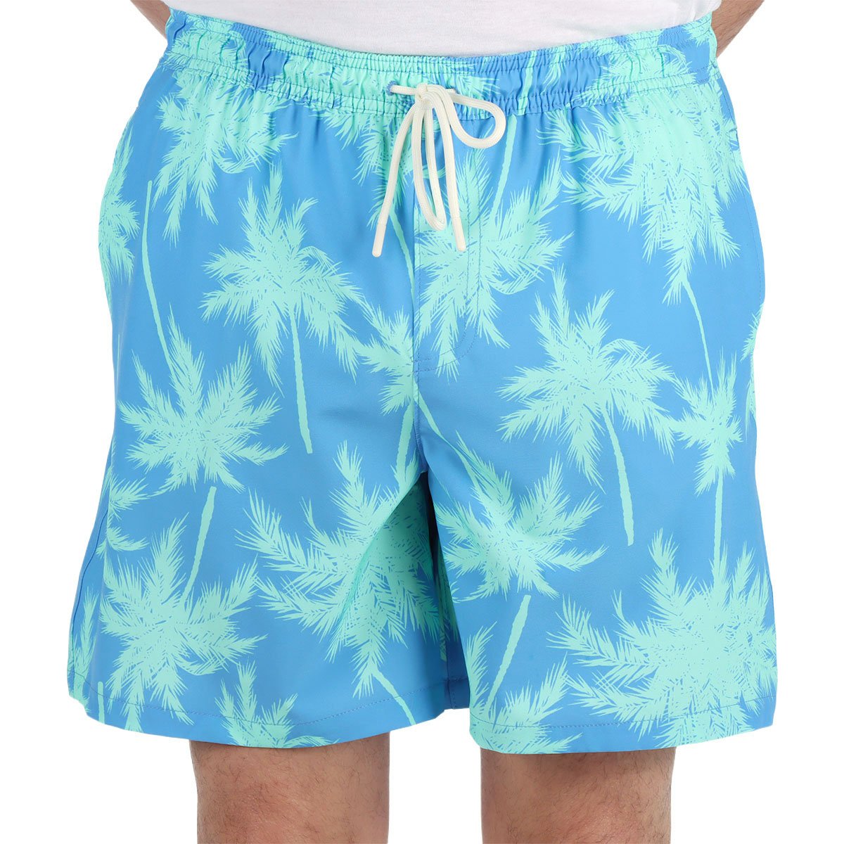 Traje de Baño Estampado Palmeras Playero Jeanious Hombre