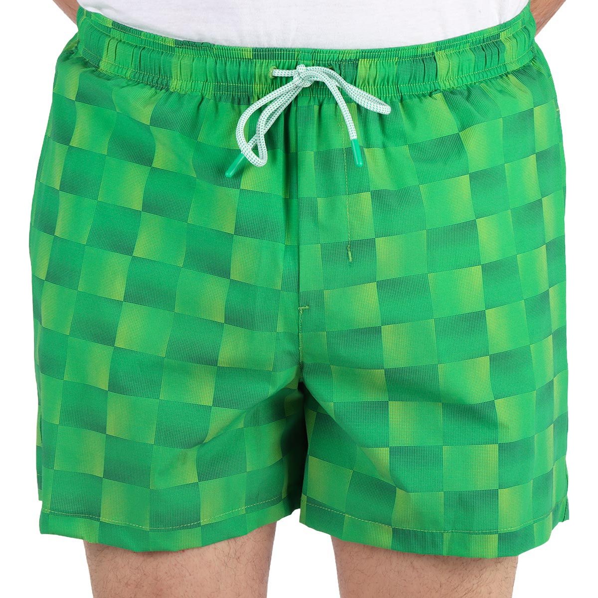 Traje de Baño Estampado Cuadros Jeanious Hombre