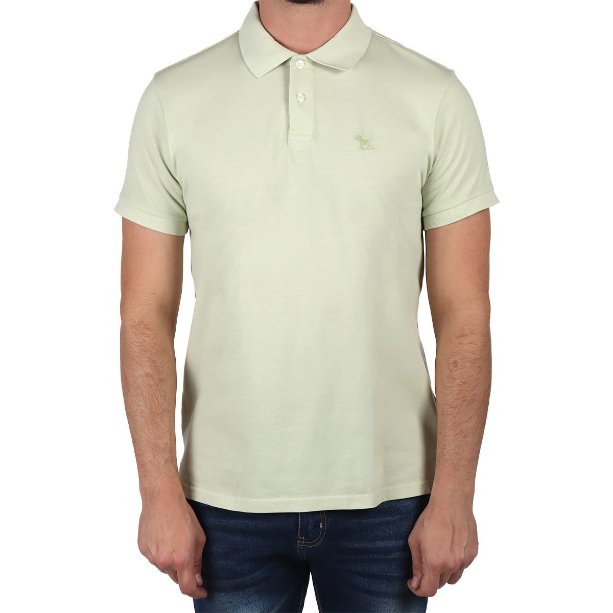 Playera Polo Piqué Algodón Jeanious Hombre