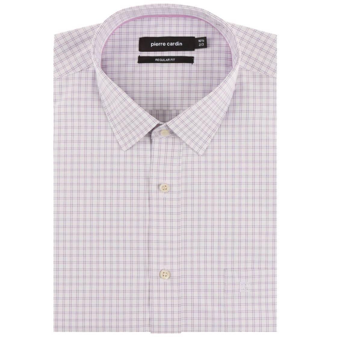 Camisa Regular Fit Cuadros Pierre Cardin Hombre