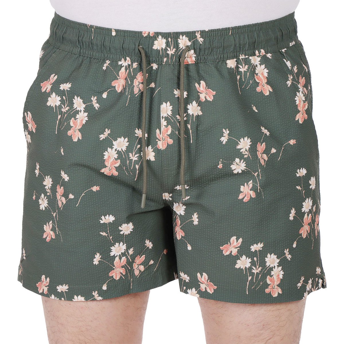 Traje de Baño Shorts Playa Floral Hombre Jeanious