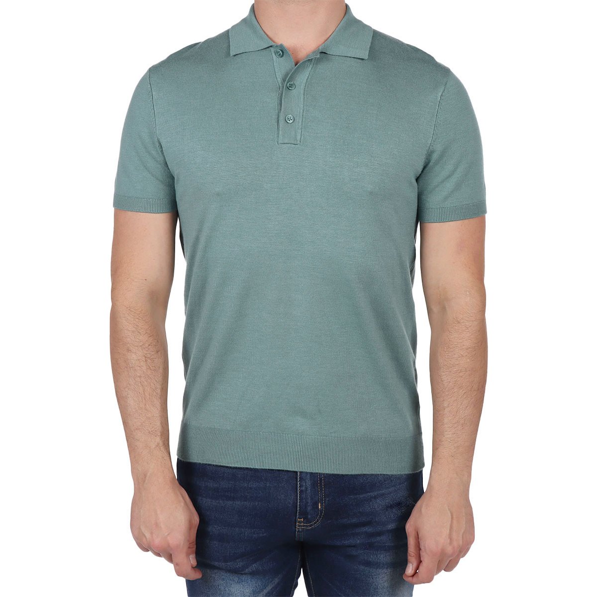 Playera Polo Tejido Transpirable Bruno Magnani para Hombre