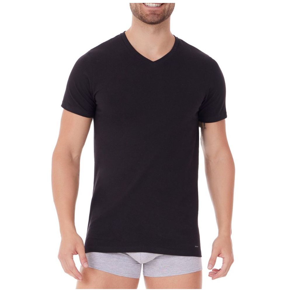 2 Pack Playera Cuello V Option Skinny para Hombre