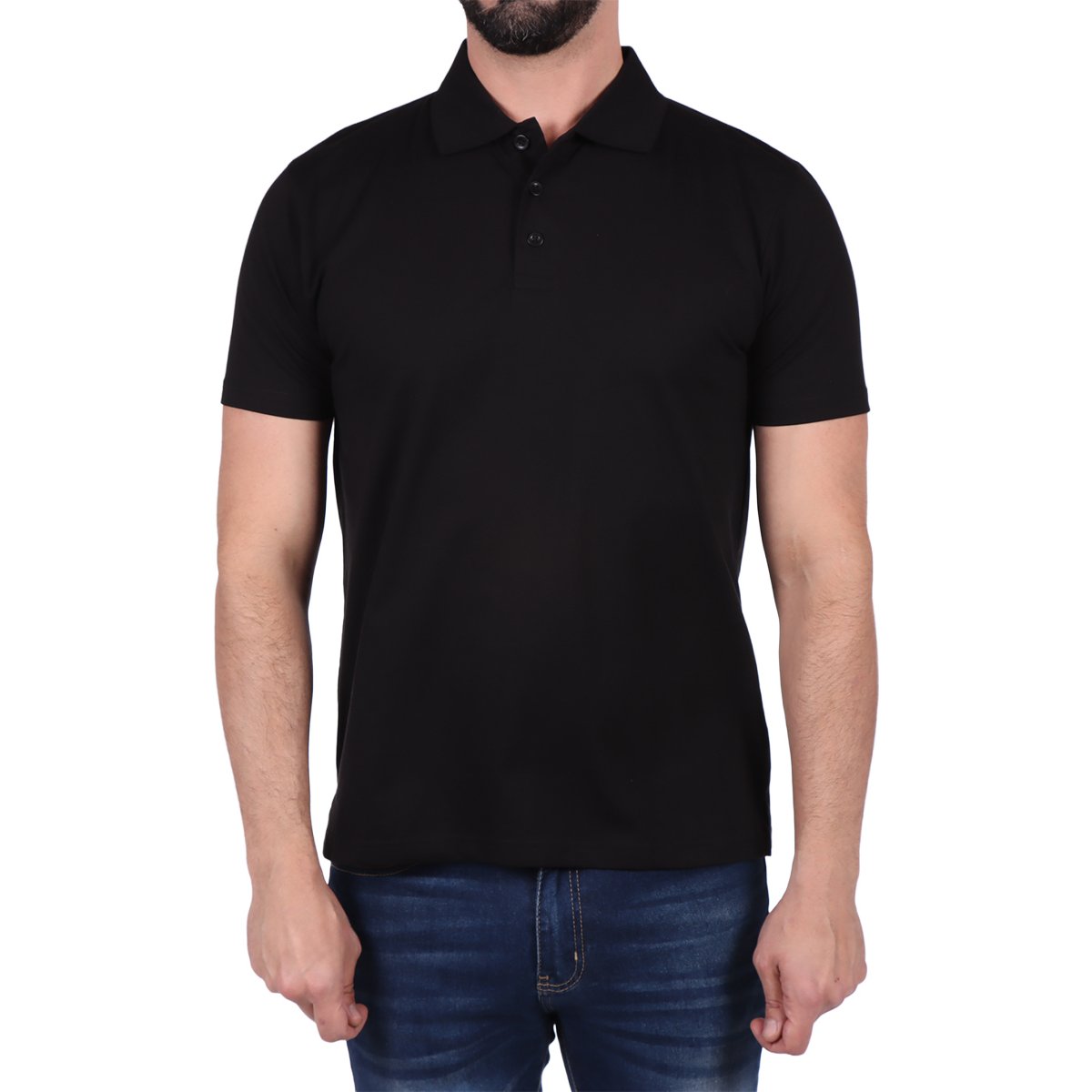 Playera Polo Manga Corta de Algodón Yongster para Hombre