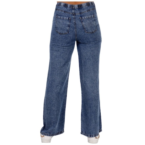 Pantalón Wide Leg Cordon Denim Dex Mujer