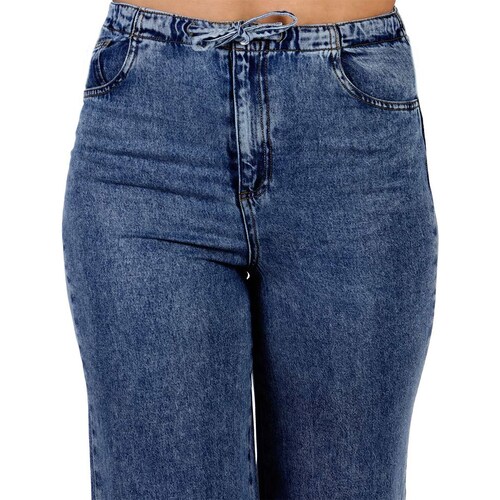 Pantalón Wide Leg Cordon Denim Dex Mujer