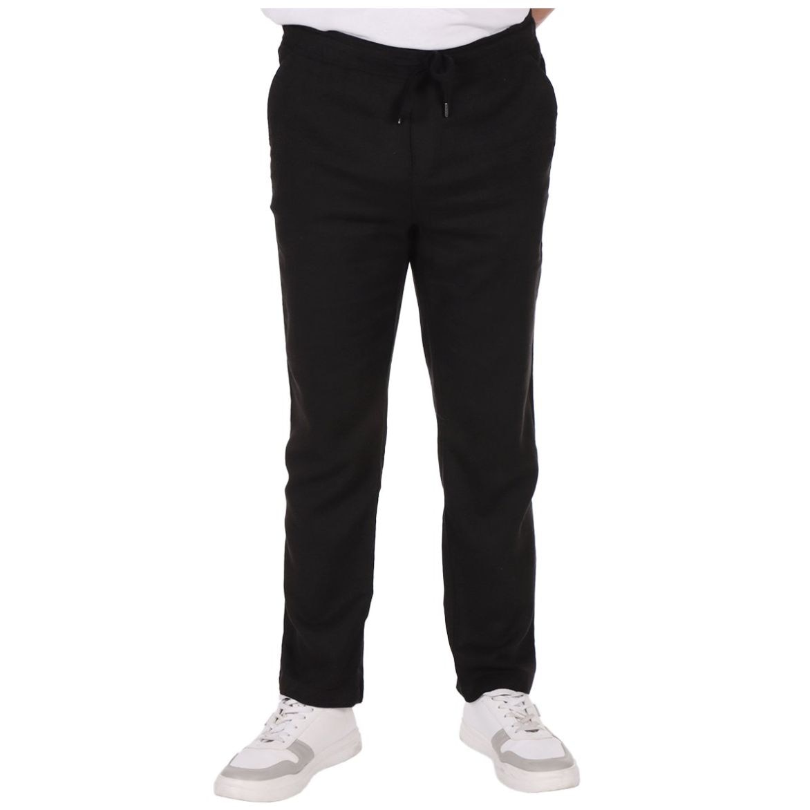Pantalón de Lino Cintura Elástica Bruno Magnani para Hombre