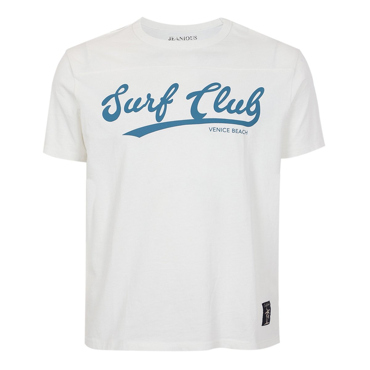 Playera Cortes Manga Corta Jeanious para Hombre Plus