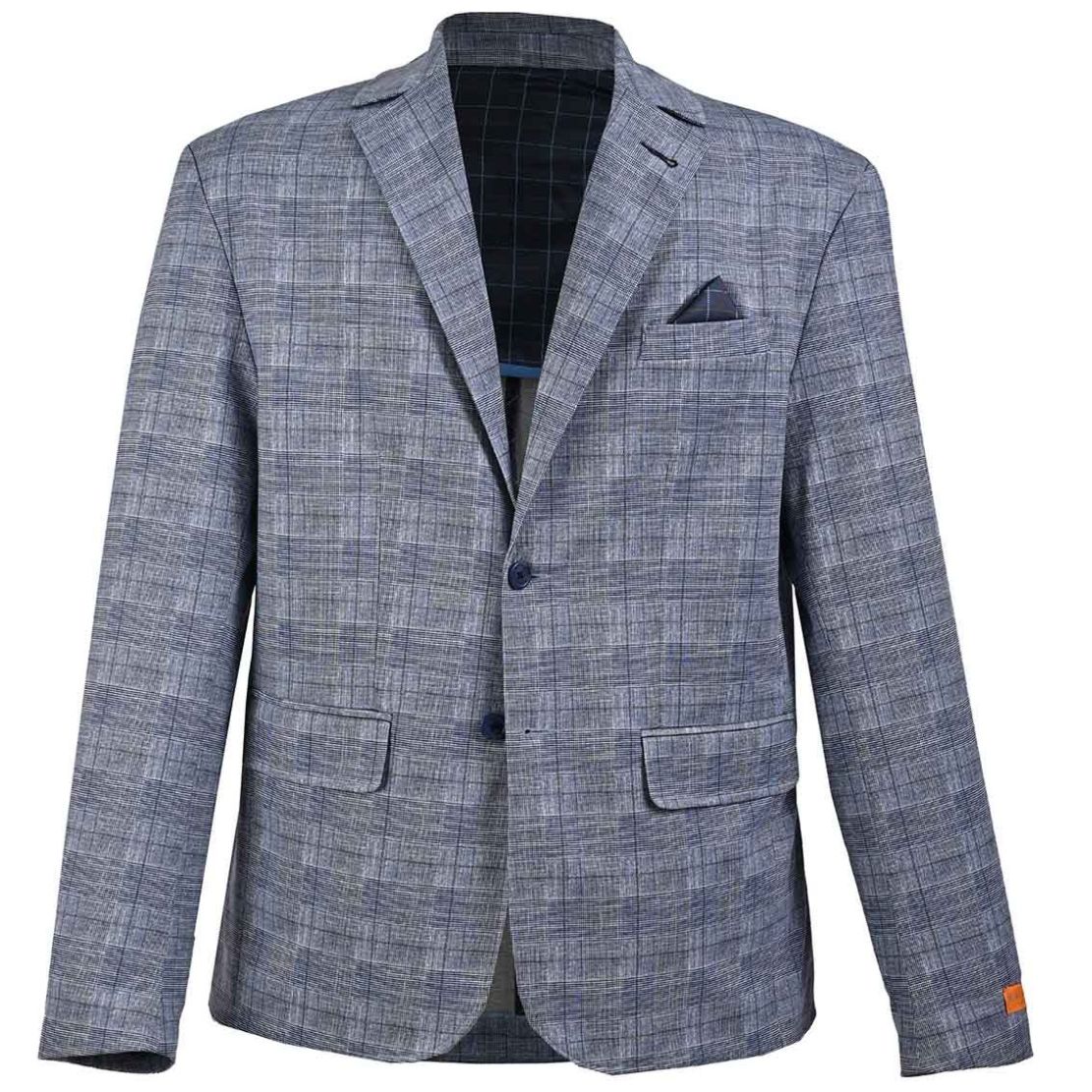 Saco Casual Carlo Corinto Cuadros para Hombre Plus