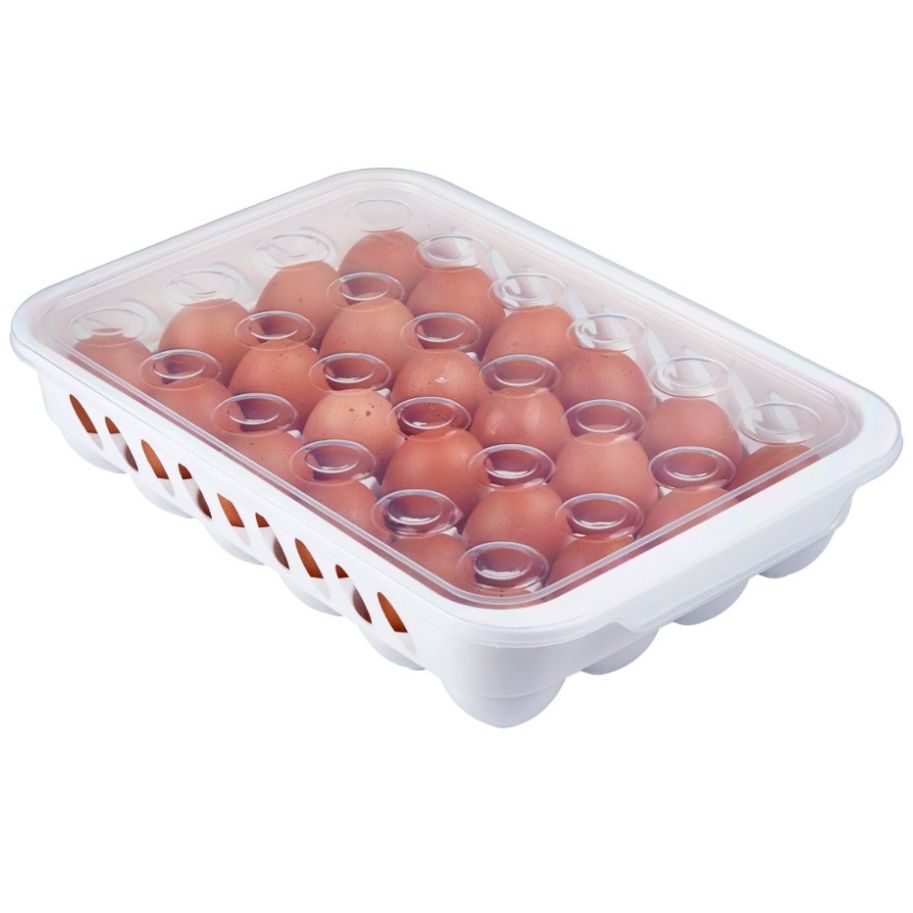 Recipiente con Tapa para 24 Huevos Gondol