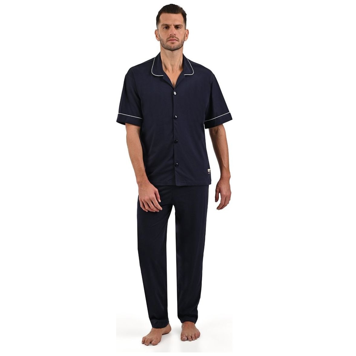 Pijama Manga Corta y Pantalón Star West para Hombre