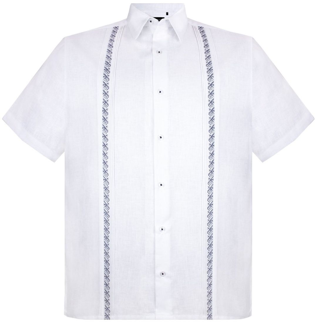 Camisa Blanca Cancumisa Manga Corta para Hombre