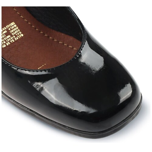 Zapatos de Tacón Charol Elegantes Suave Pies Mujer