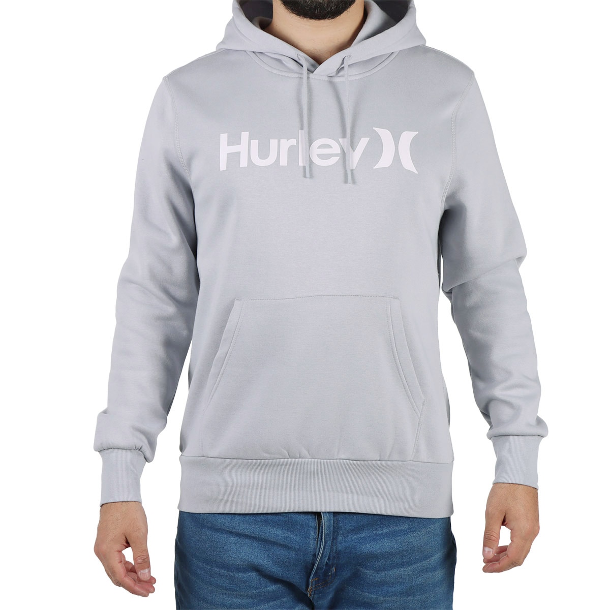 Sudadera Hoodie Capucha con Jaretas Hurley para Hombre