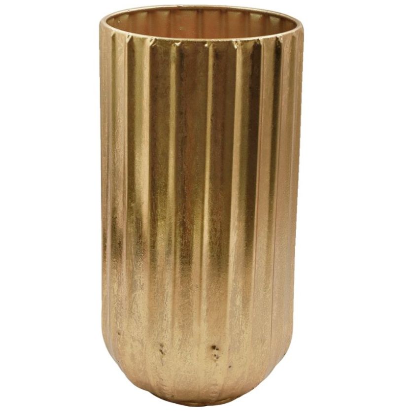 Envase Decorativo de Metal Narciso Ii Corner Home