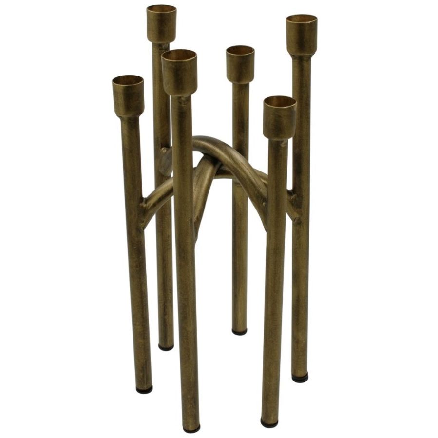 Porta Velas Decorativa de Metal Corner Home