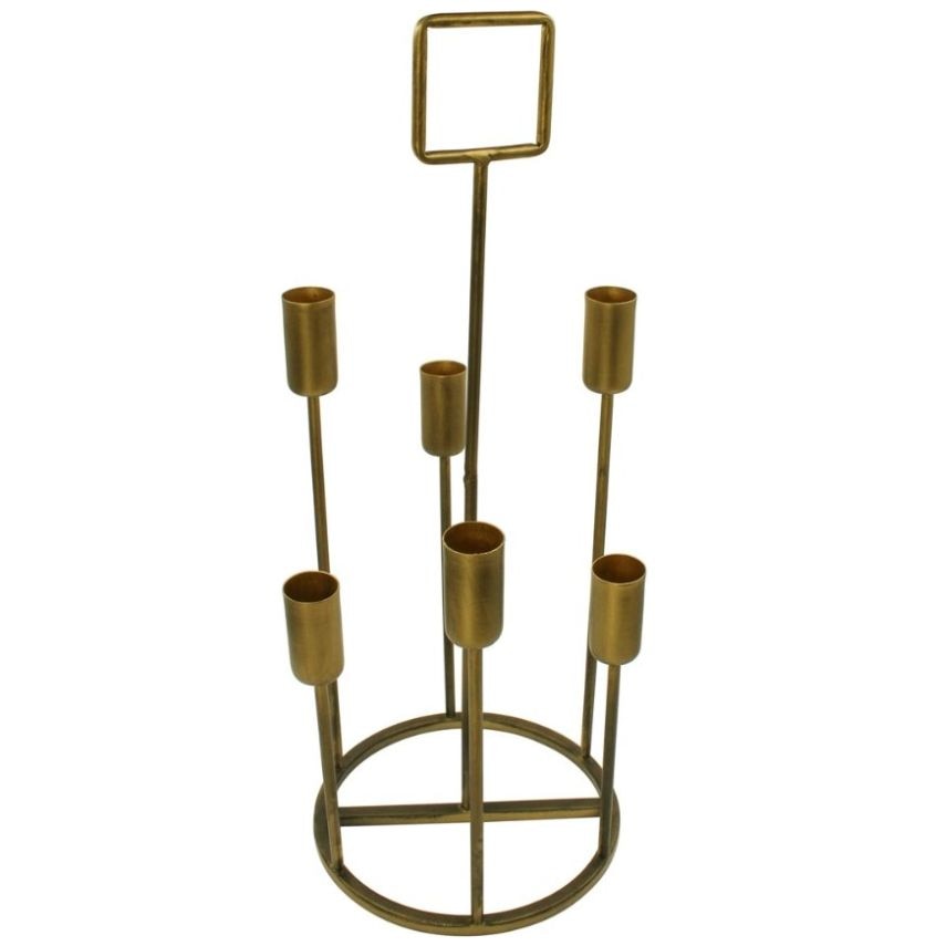 Porta Velas Decorativas de Metal Corner Home