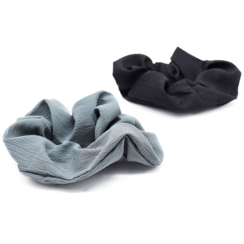 Juego 2 Donas   Lisa  Gris Y Negro Ponette