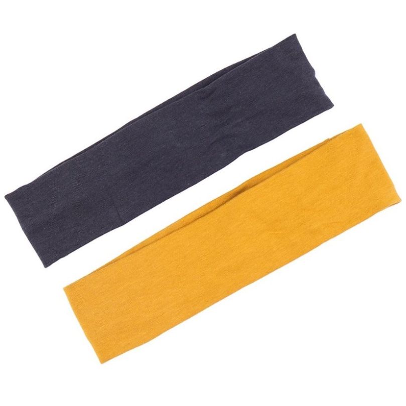Juego 2 Bandas Finas  Mostaza Y Gris Ponette