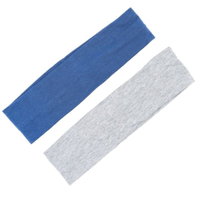 Juego 2 Bandas Finas  Azul Y Gris Ponette