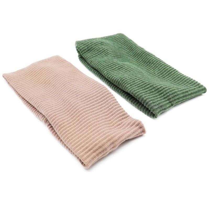 Juego 2 Bandas  Rosa Y Verde Ponette