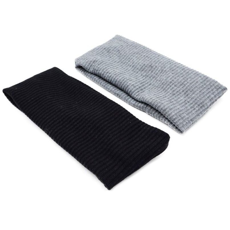Juego 2 Bandas  Gris Y Negro Ponette