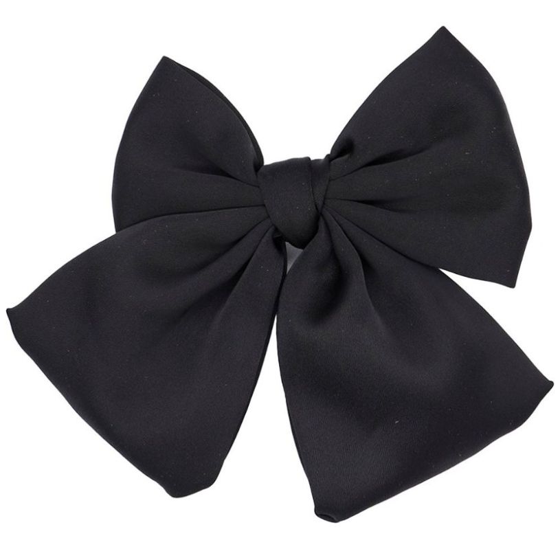 Pasador Lazo  Negro Ponette