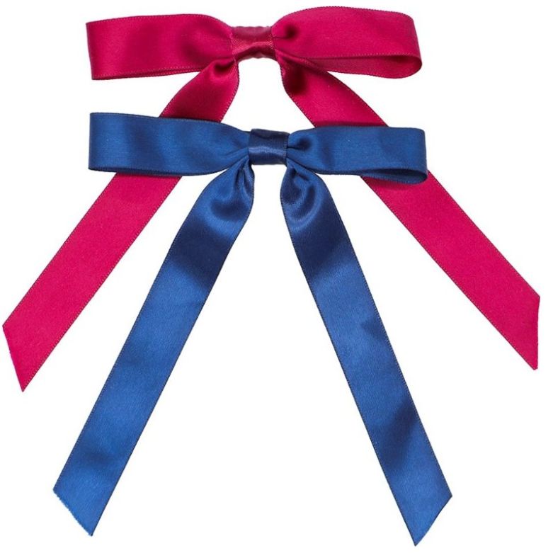 Accesorio Lazo  Fresa Y Azulón Ponette