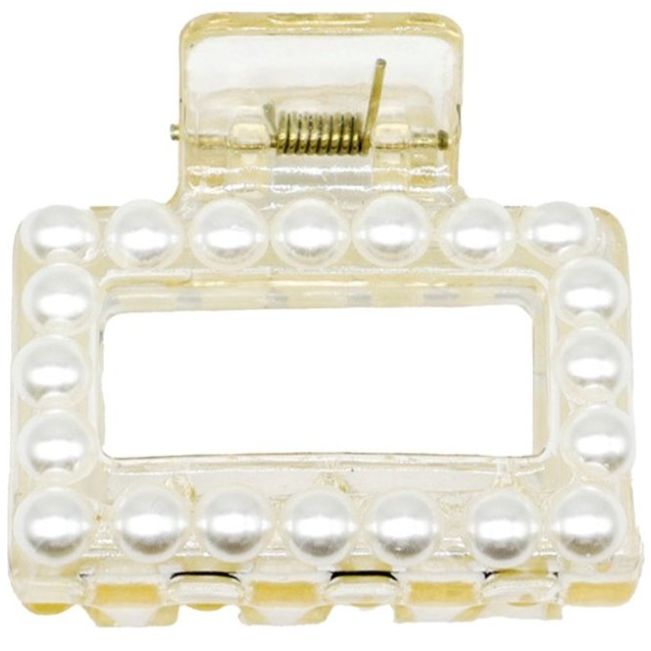 Pinza  Perlas Rectangular Ponette