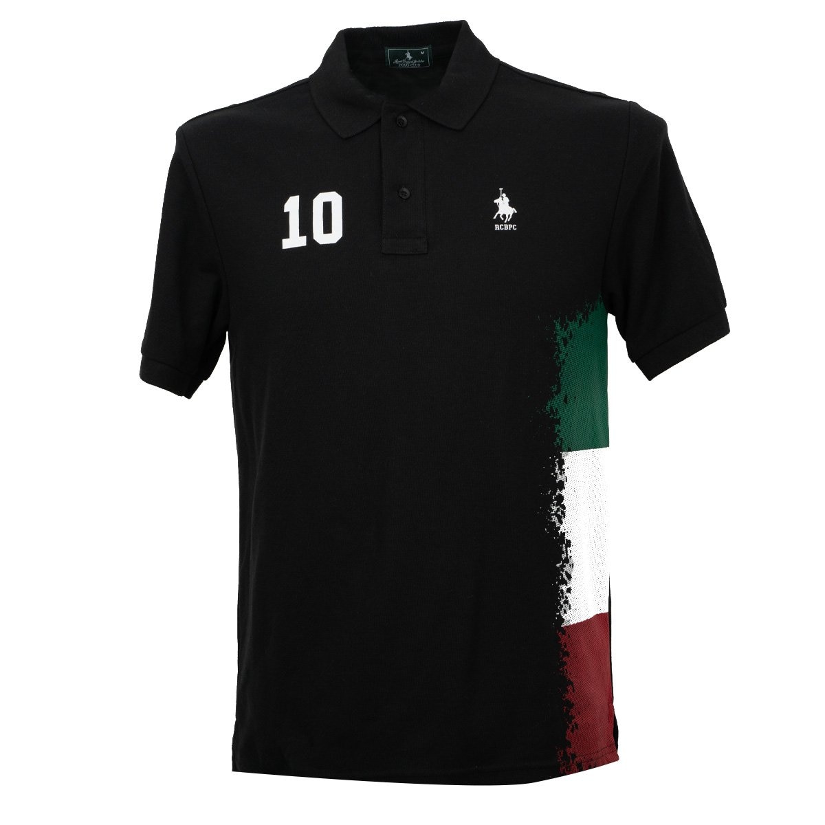Playera Polo Bordada Polo Club Manga Corta para Hombre Plus