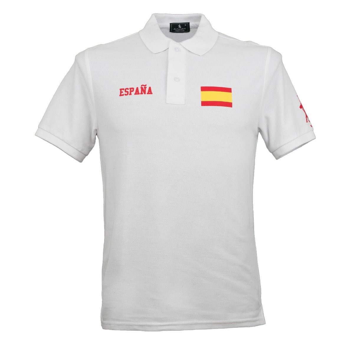 Playera Polo Bordada Polo Club Manga Corta para Hombre Plus
